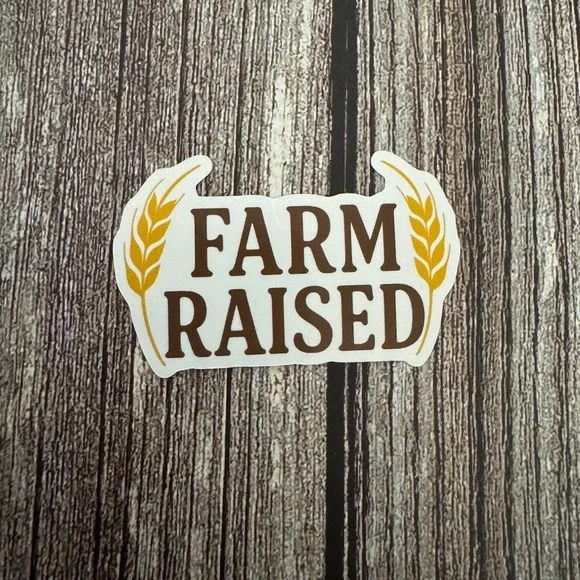 Farm Raised Sticker - Picture 1 of 1